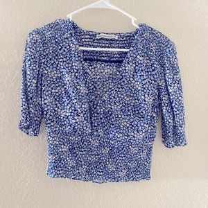 Abercrombie Puff Sleeve Blouse